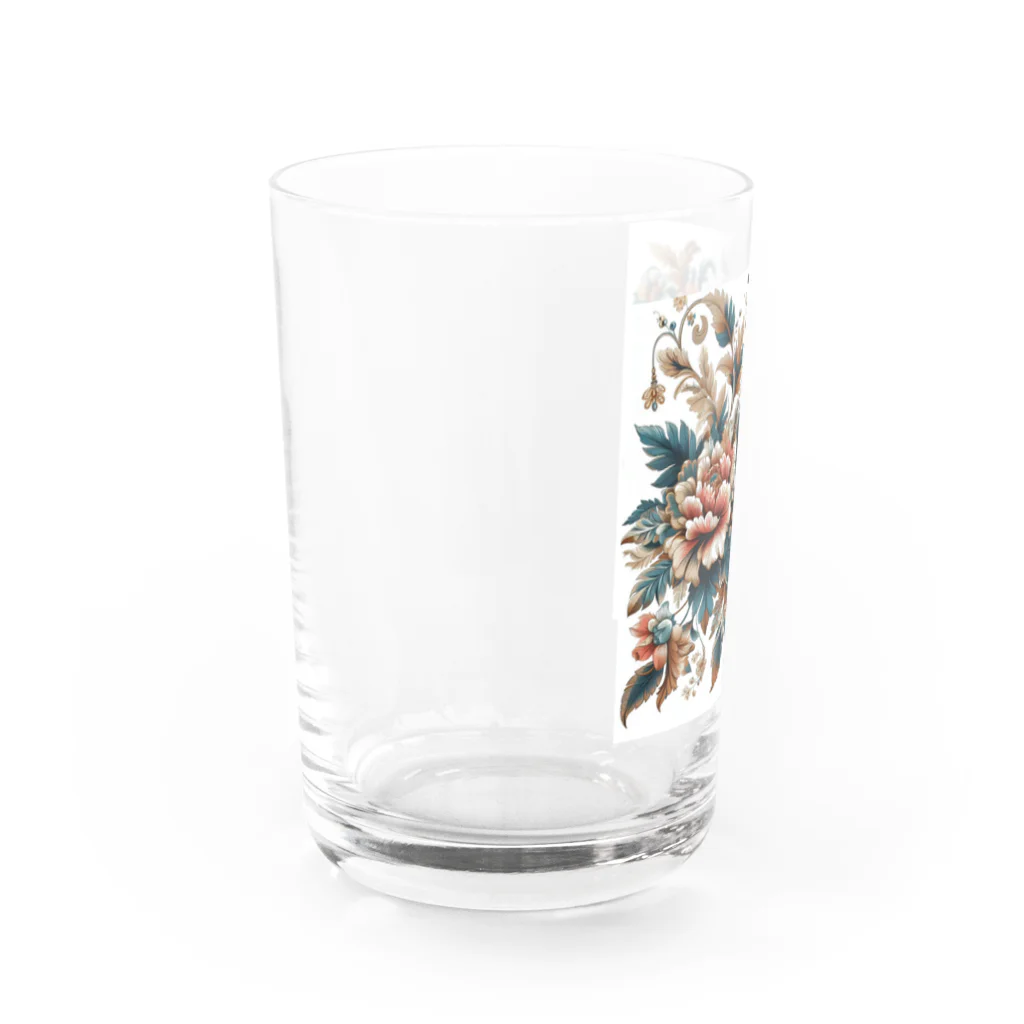 shopの花柄 Water Glass :left