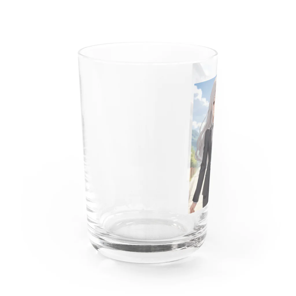 しえるもにあのオフィスレディ Water Glass :left