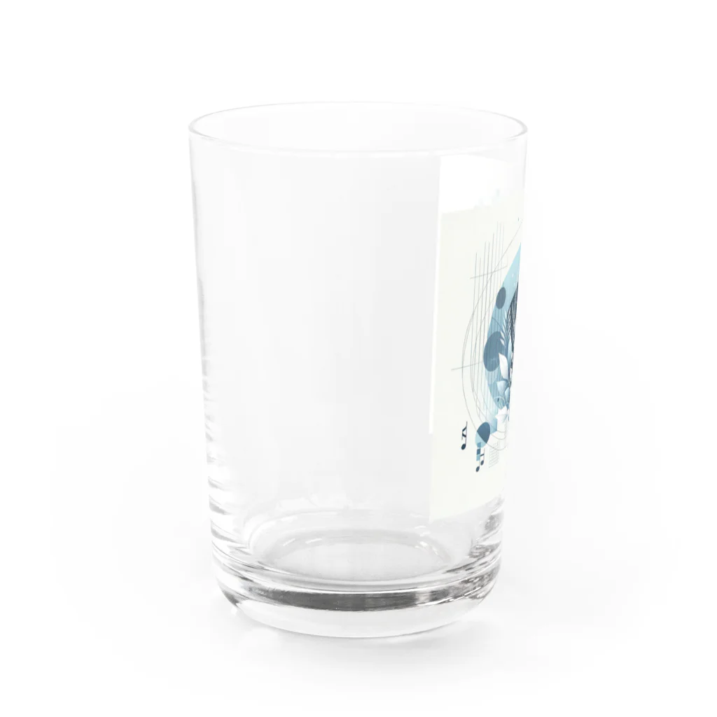 BochiBoochi-walkerのジオメトリーA25 Water Glass :left