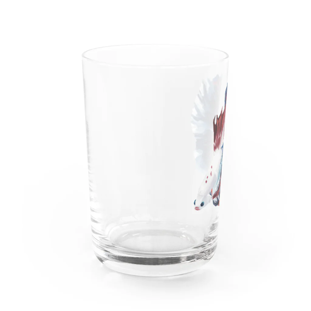 さくりのおやすみショップの輝きをひとつひとつ Water Glass :left