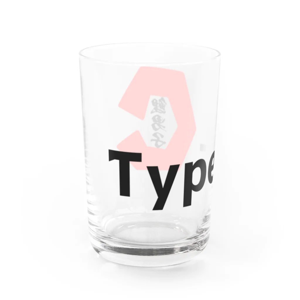 鯉男子 ❙カープ戦同時視聴生配信⚾のタイプC Water Glass :left