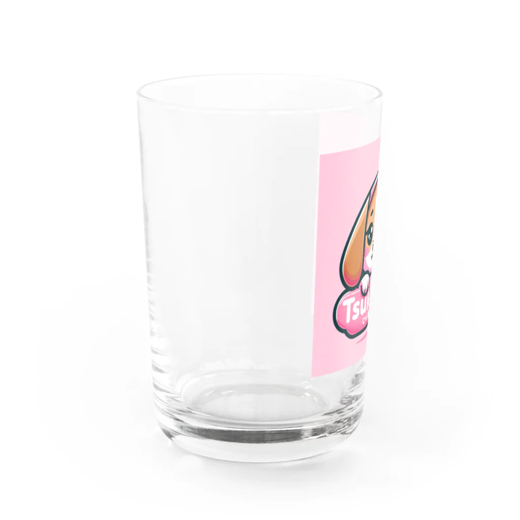 TUKUMOのビーグル犬　つくも Water Glass :left