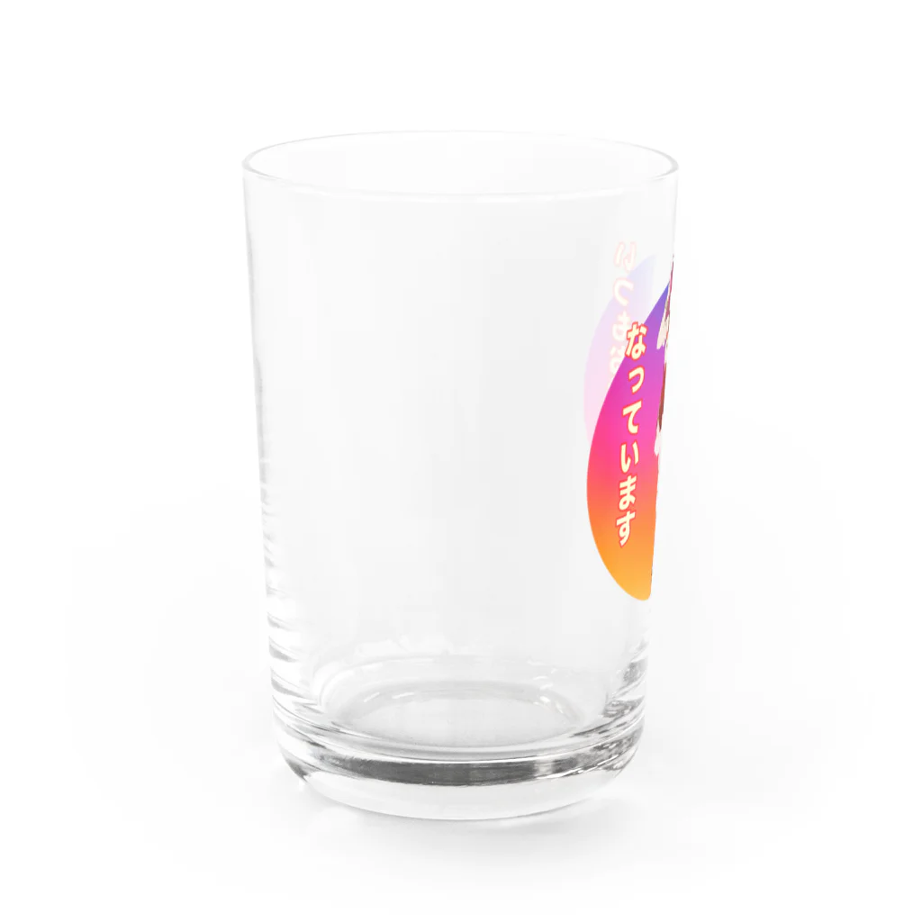 CASPROSTORESのYouTubeアニメ『俺ドル』LINEスタンプキャラグッズ ひろみんB Water Glass :left