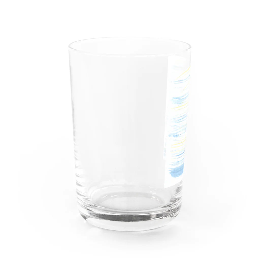 HANArtistの「KAZE」若きアーティストHANA作 Water Glass :left