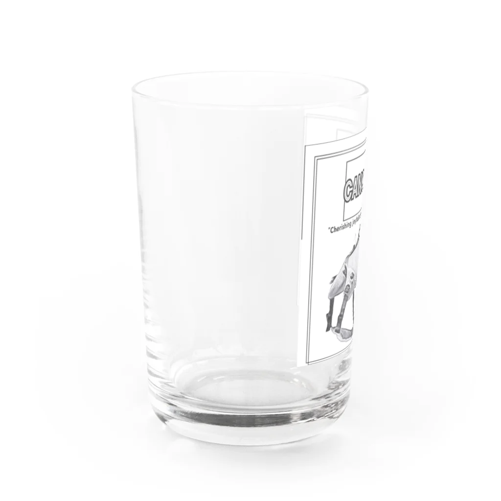 rokkakukikakuのCANOE　DOG　ライフジャケット Water Glass :left