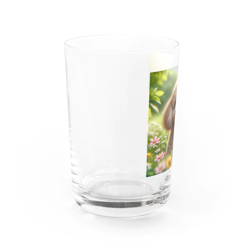 ストア・ザ・ダッチのトイプードルグッズ Water Glass :left