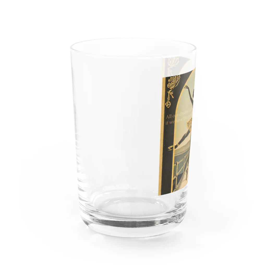 mana美術のバレリーナ#5 Water Glass :left