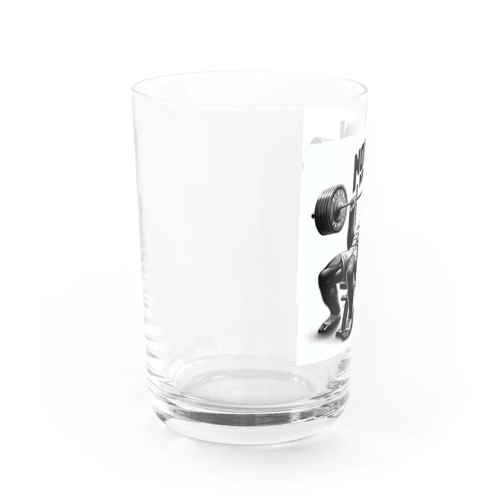 BlueOcean987のNO PAIN NO GAIN ゴリラベンチプレス Water Glass :left