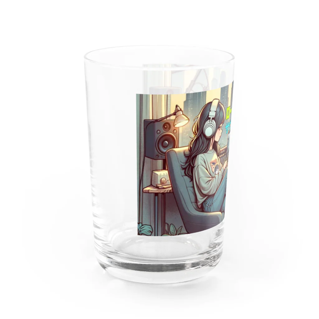 RoadieSoundGirlのローディーサウンドガール Water Glass :left