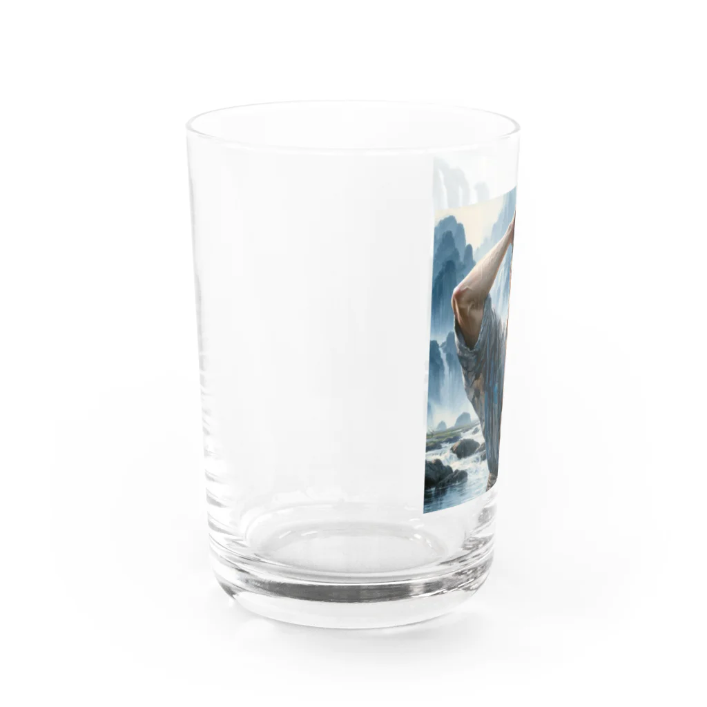 KyleのLGPTQを支持する筋肉マン Water Glass :left