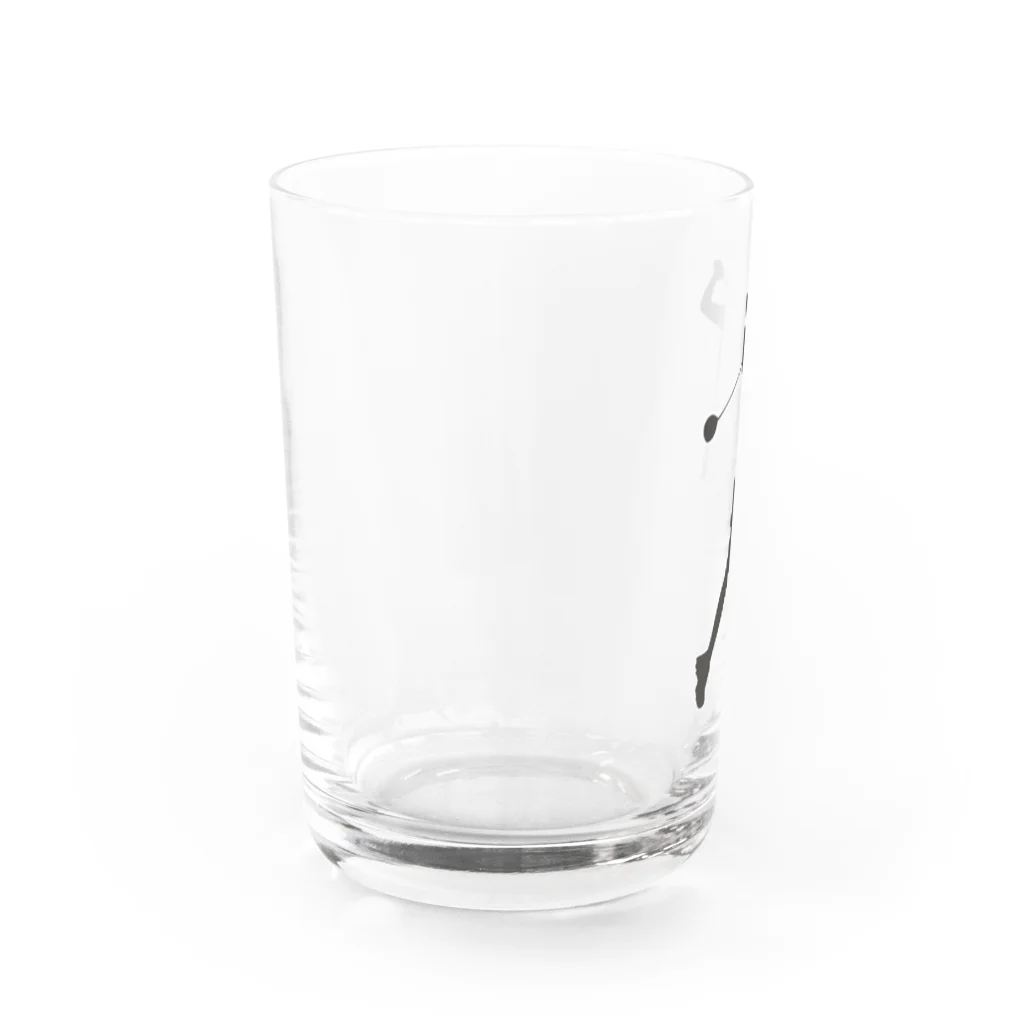 ぱんだまんのシャドーゴルフ（WOMEN) Water Glass :left