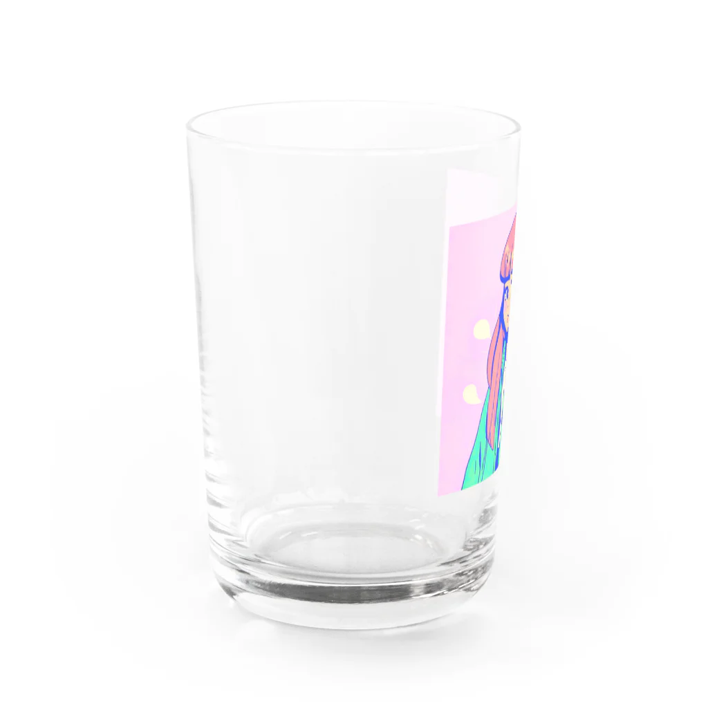 東京Vivid Girlsのネオンちゃん Water Glass :left