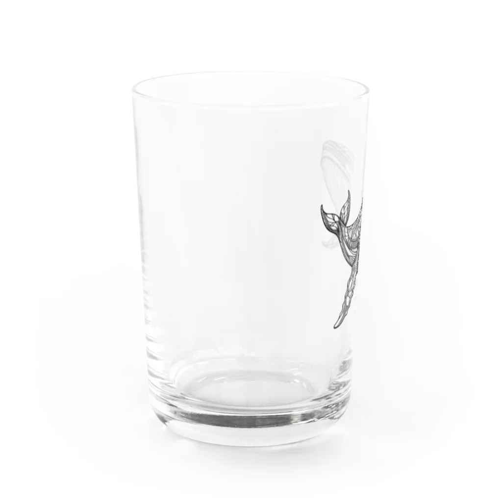 イケイケアニマルsのジオシロナガスクジラ グラス左面