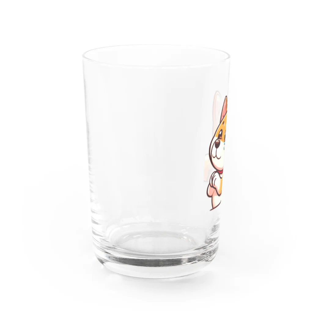 Deiraのうる柴 Water Glass :left