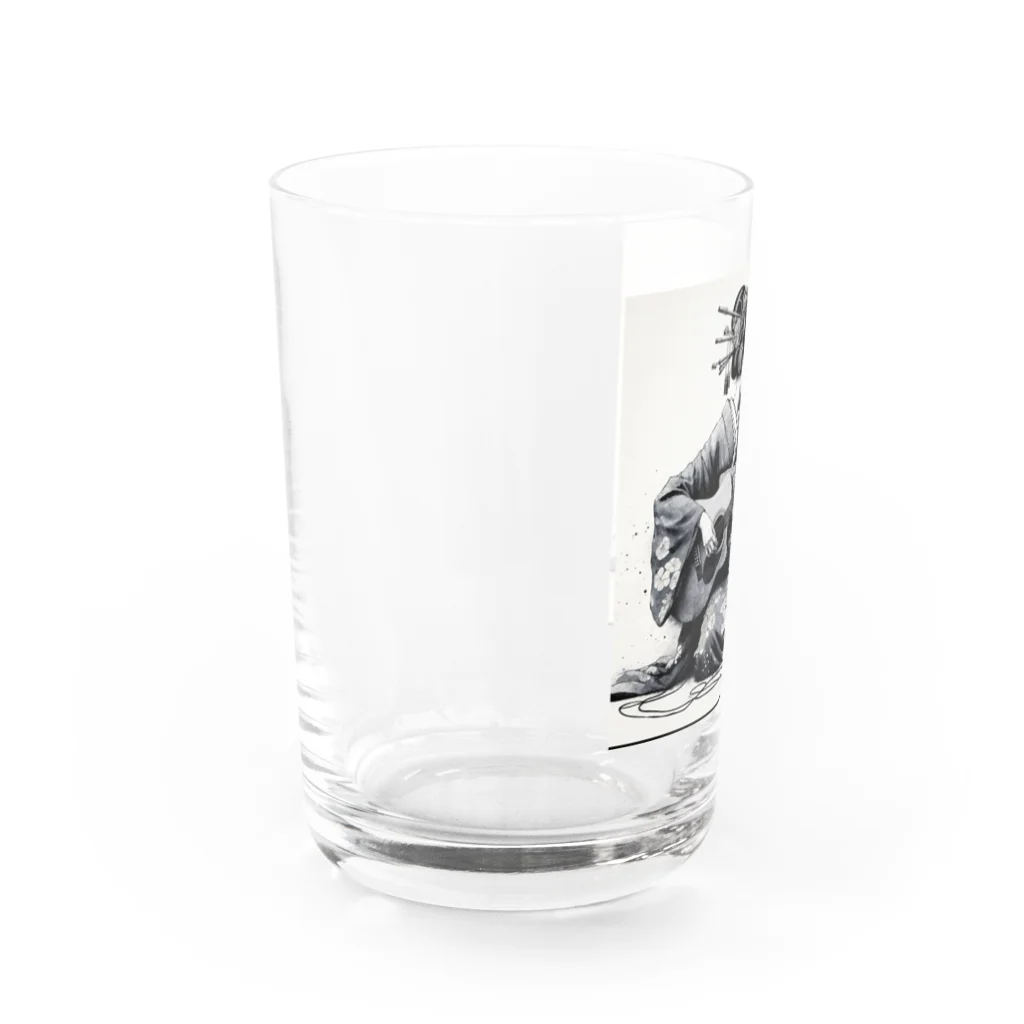 picの紫式部 Water Glass :left