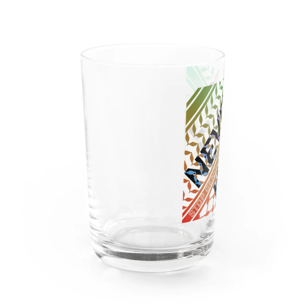 otemochanの【パレスチナ連帯】never kill Water Glass :left