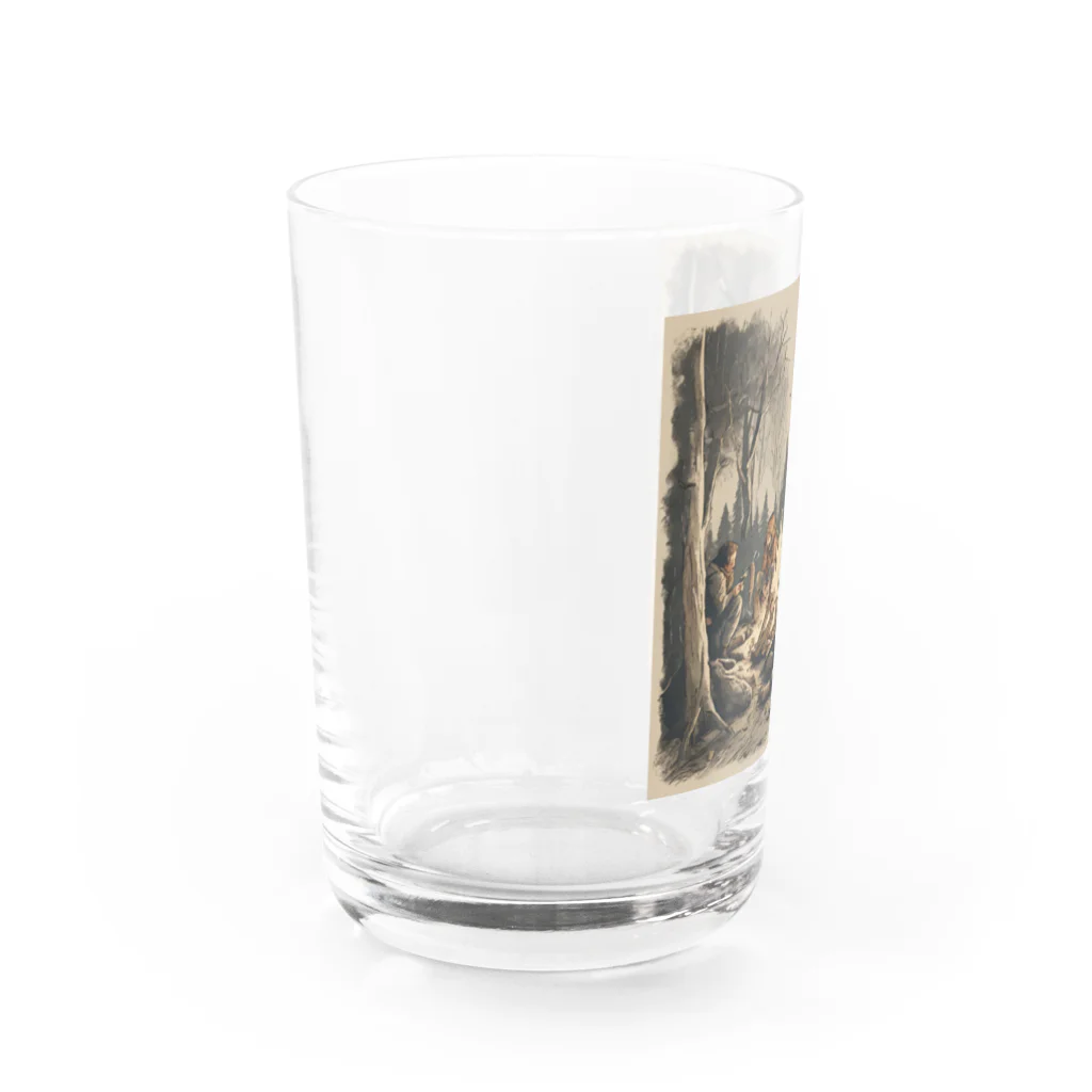 HIROHITOのブッシュクラフト Water Glass :left