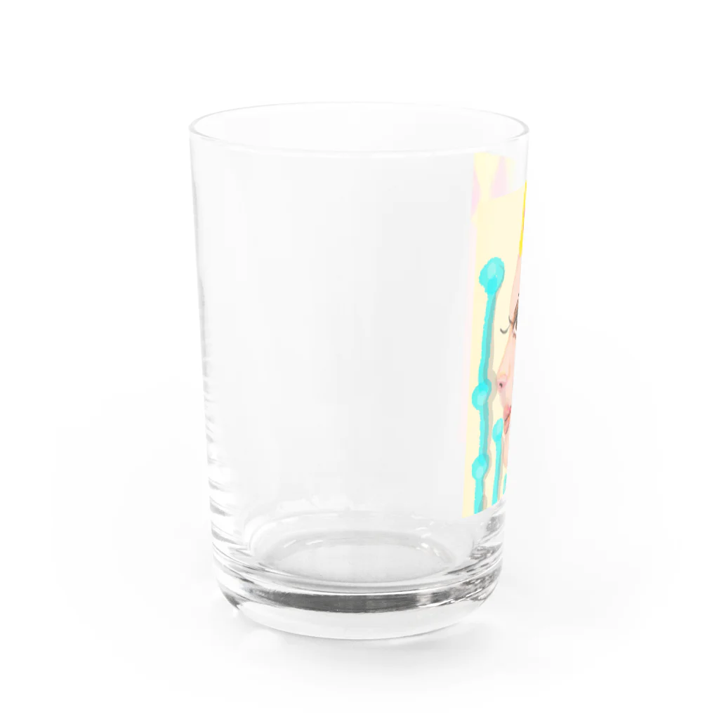 AKIKIワールドの明日 Water Glass :left