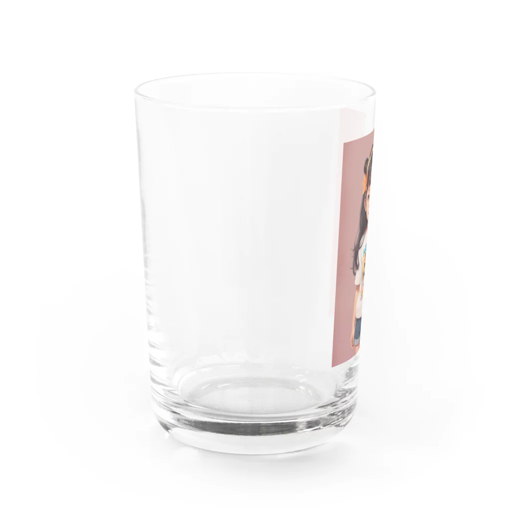 SHIIのAiちゃん Water Glass :left