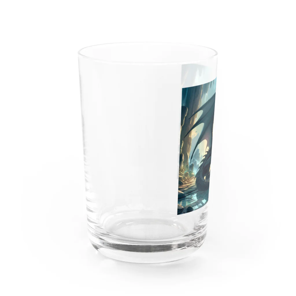comati12の静かなる黒龍 Water Glass :left