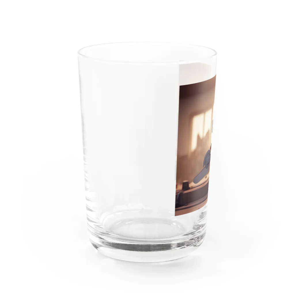 DeeeeDののこぎりのキャラクター Water Glass :left