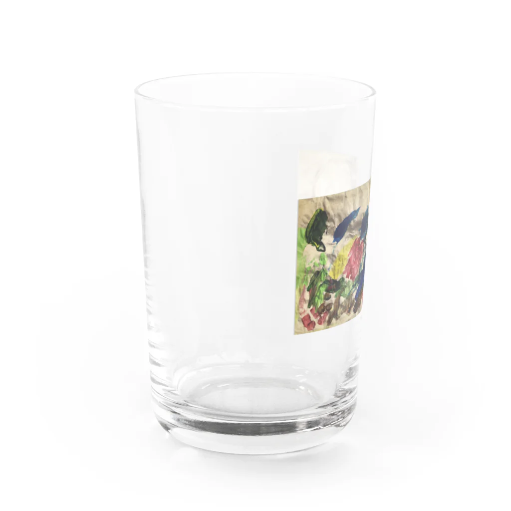 taga-rinの三歳no異彩 Water Glass :left