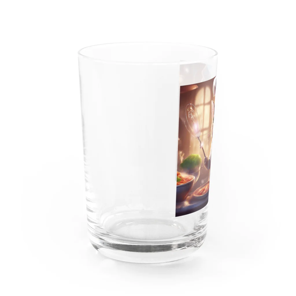 キャリーのcooking猫 Water Glass :left