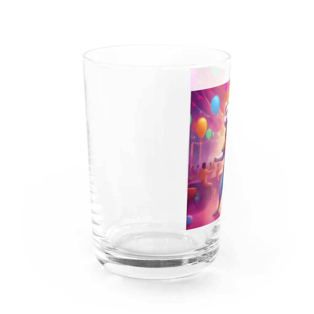 キャリーのダンサーフェレット Water Glass :left