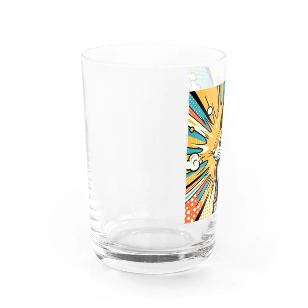 きりん𓃱のリス Water Glass :left