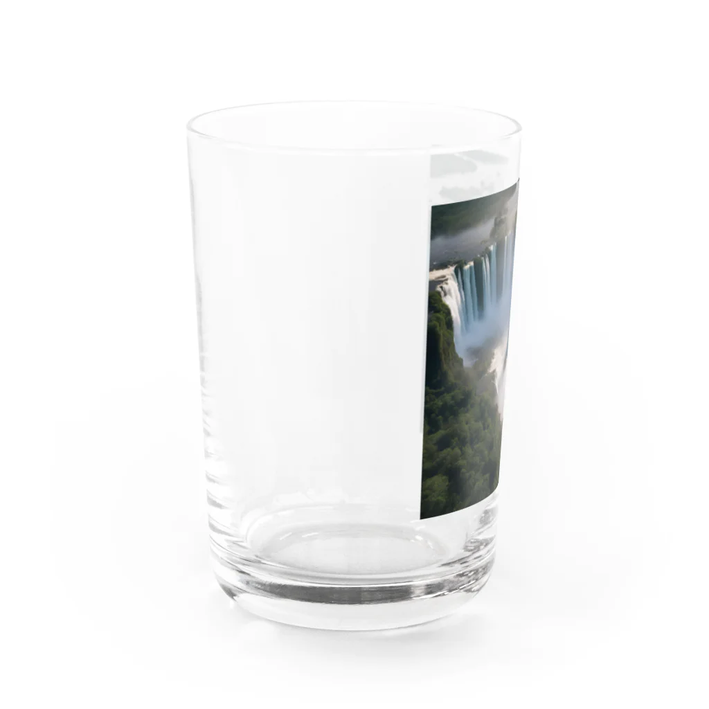 metametamonnのアルゼンチンのイグアスの滝 Water Glass :left