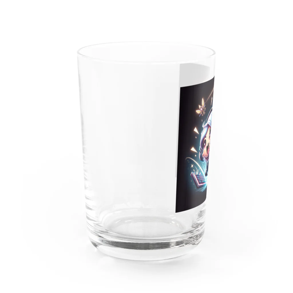 iSysのゲーミング少女ピーシー Water Glass :left