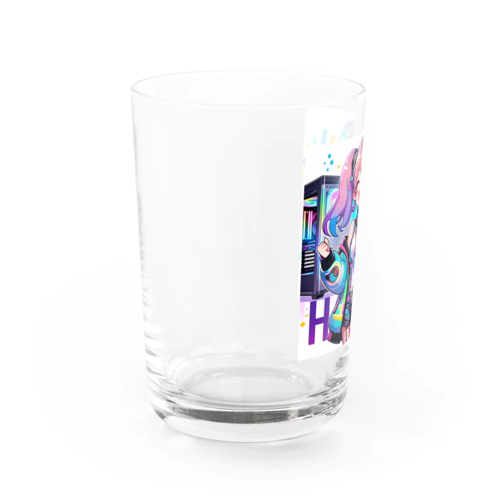 iSysのゲーミング少女ピーシースリー Water Glass :left