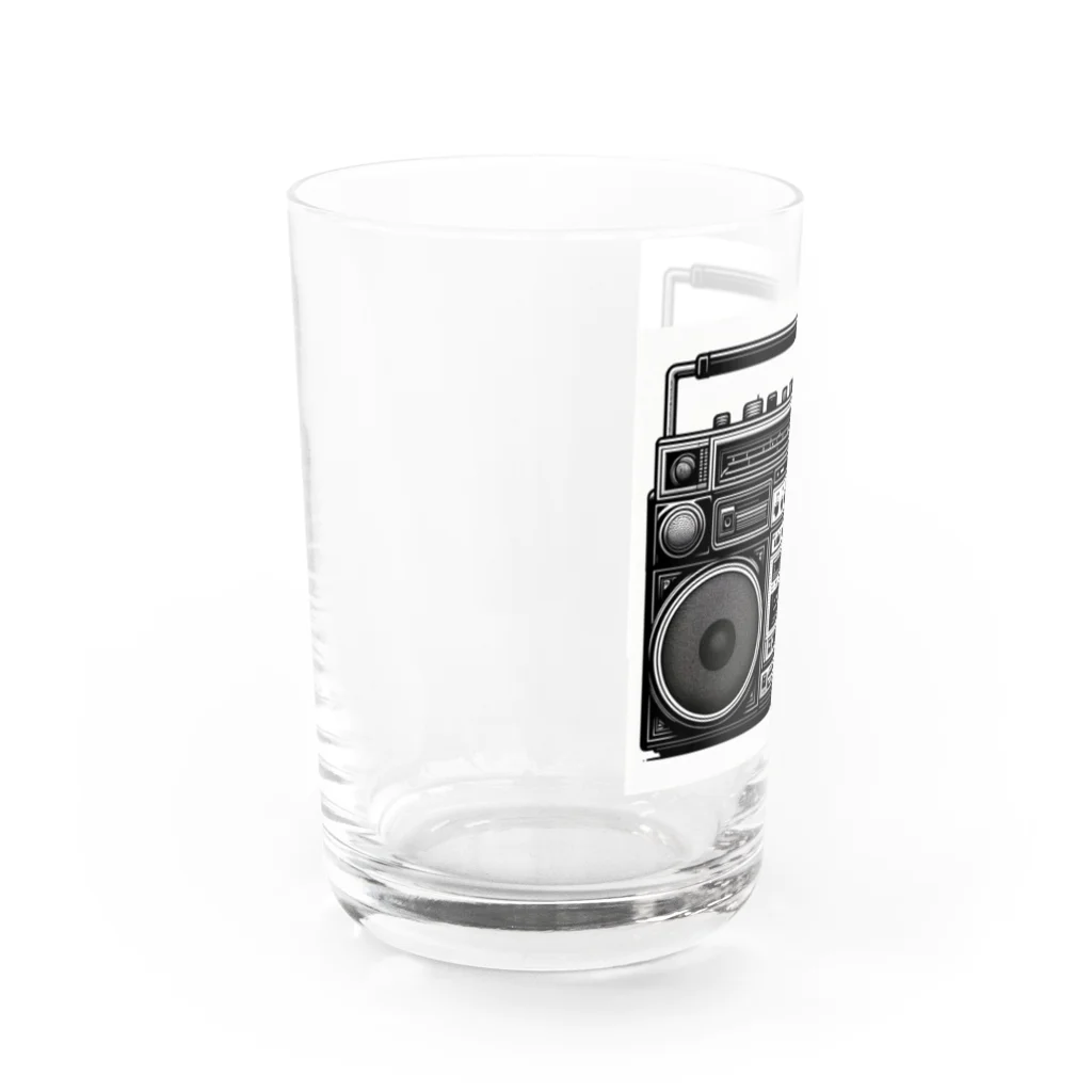 azul-Kのラジカセ Water Glass :left