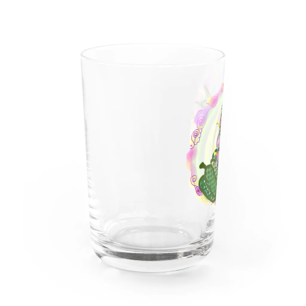 mmty🫑みーまんの1月うさぴーまん Water Glass :left