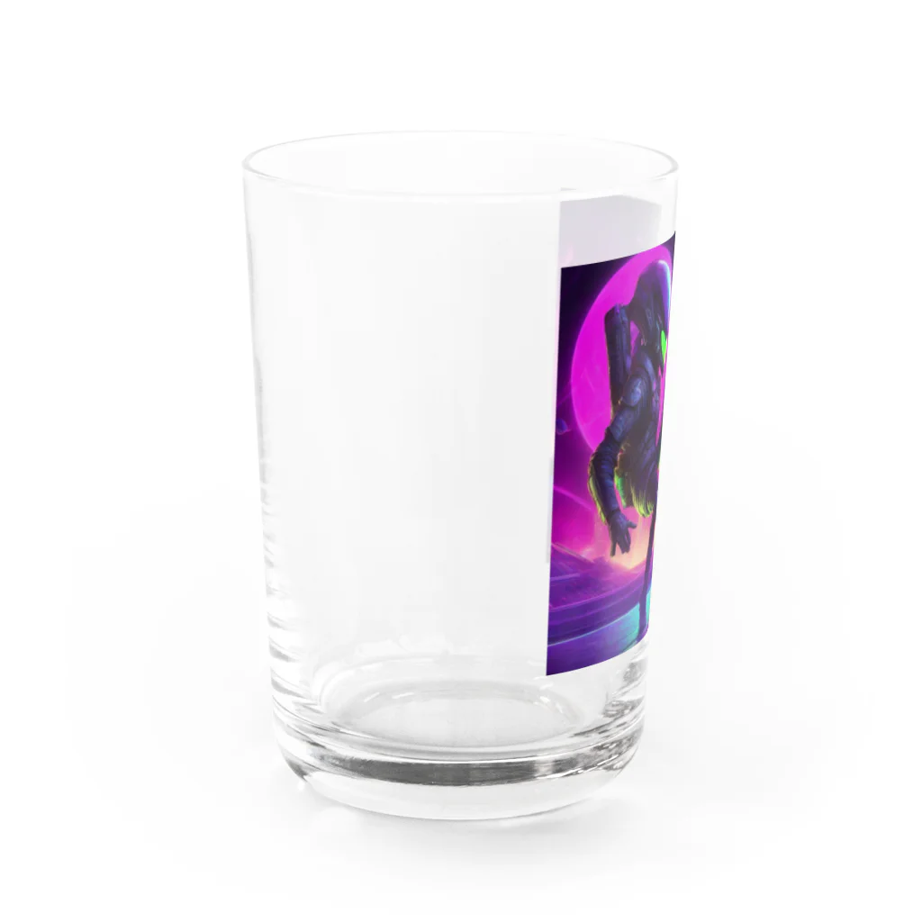 SliceofLifeのサッカーポイゾネス Water Glass :left