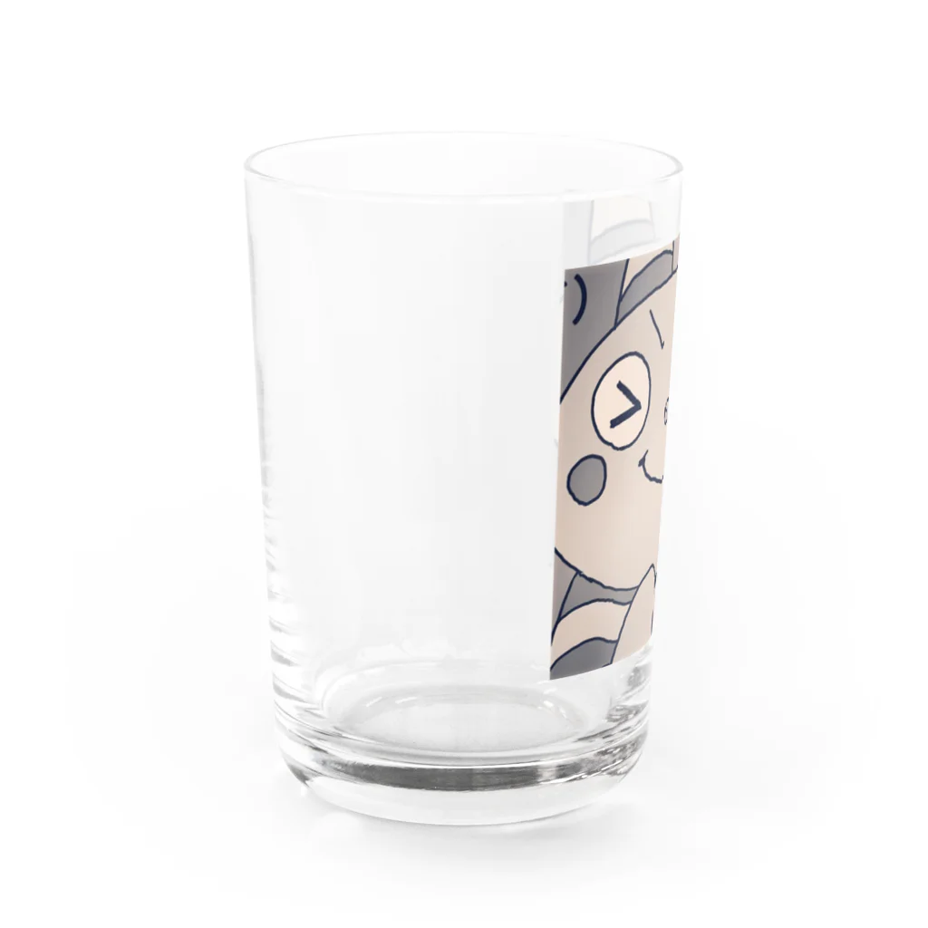 暗黒美ショップ（ブラックビショップ）のぶりっ子ツノ生え虫 Water Glass :left