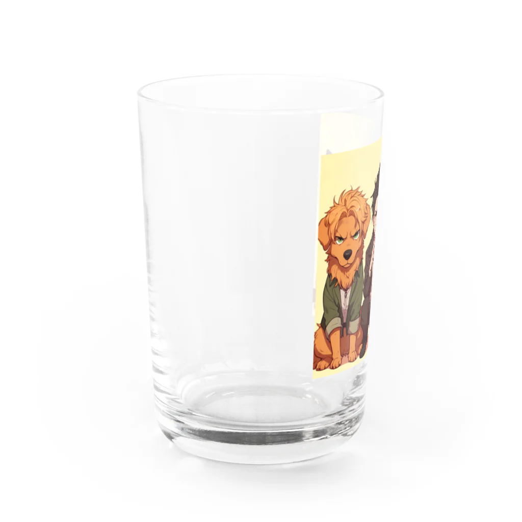 M_TakashiのNanimitendayo Water Glass :left