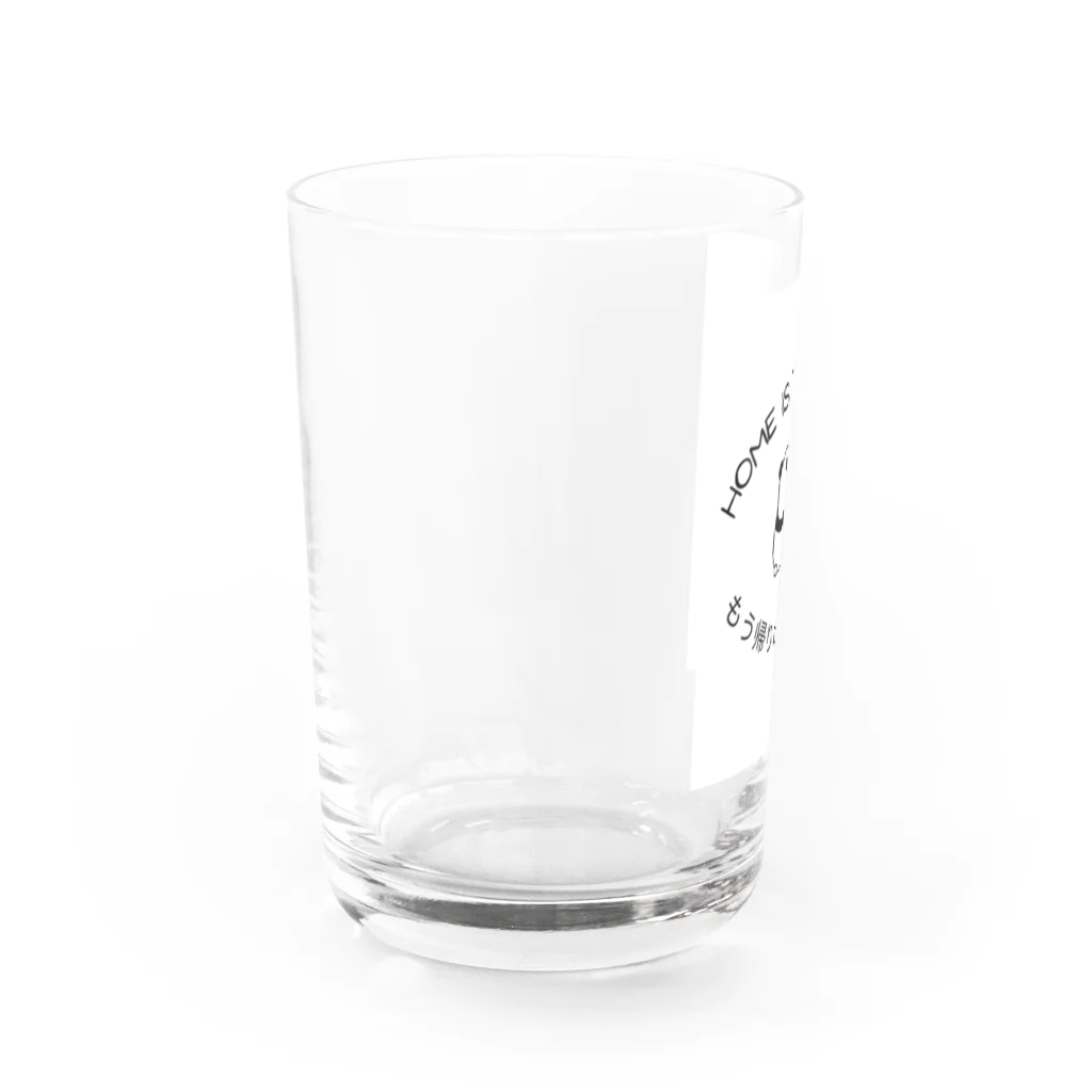 mugigoroのぼやきパンダおうち帰りたい委員会 Water Glass :left