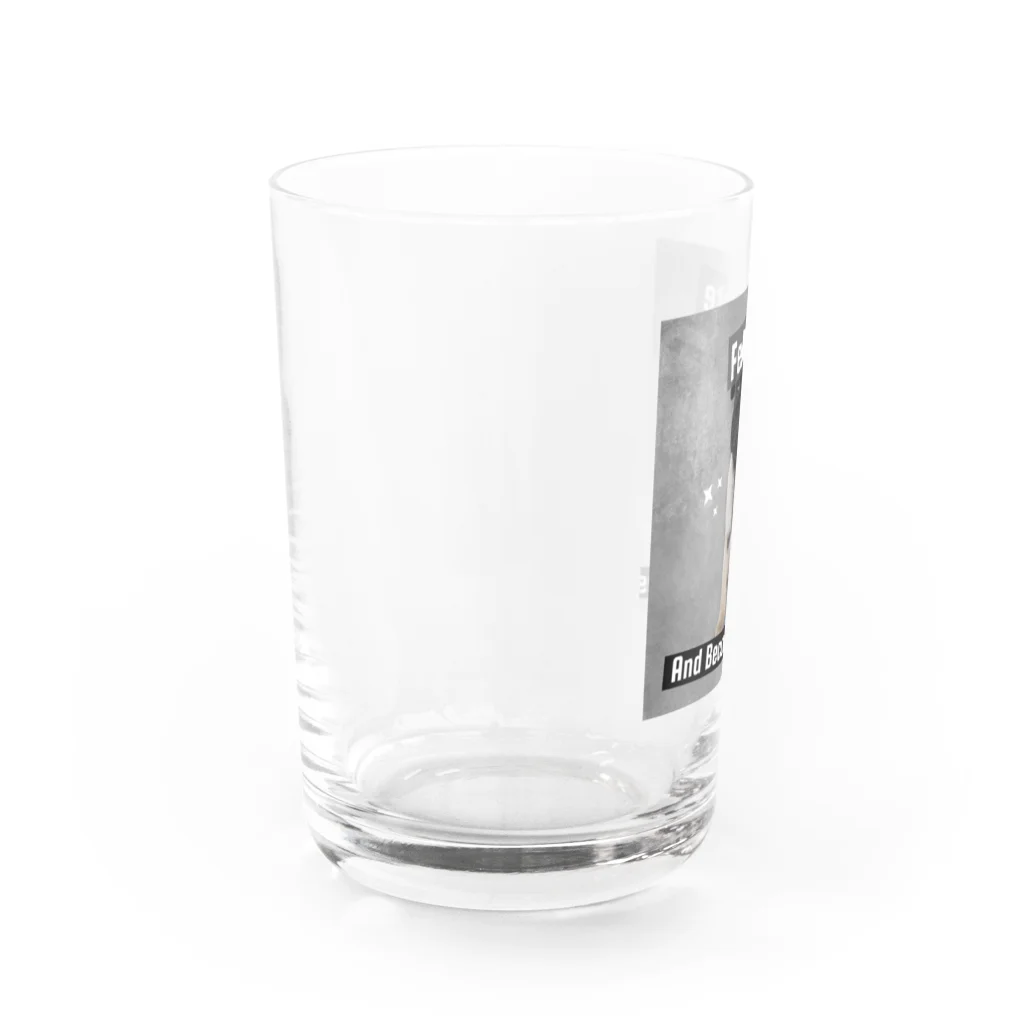 ODDS-345のえーなんで？パグ Water Glass :left