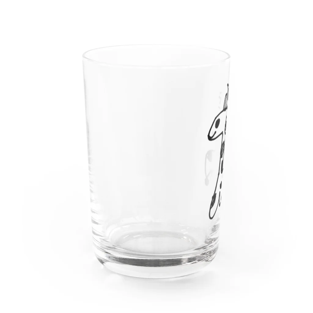 やまなし工房のきりん Water Glass :left