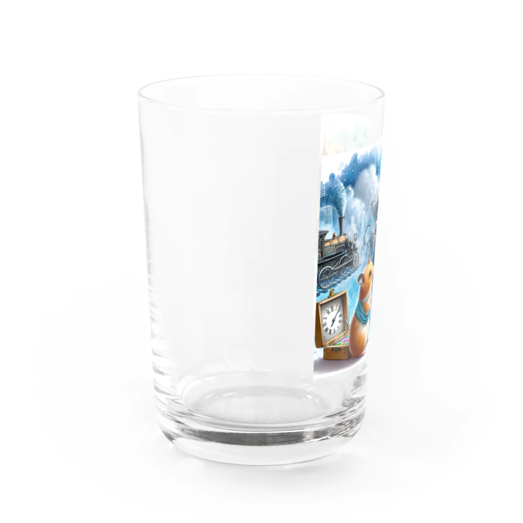 えほんのふんわりぺーじのフクの時間旅行 Water Glass :left