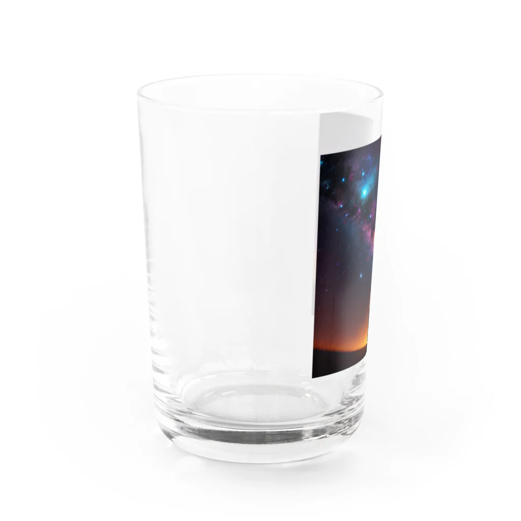 AI画像作って遊ぼうの愛と宇宙 Water Glass :left