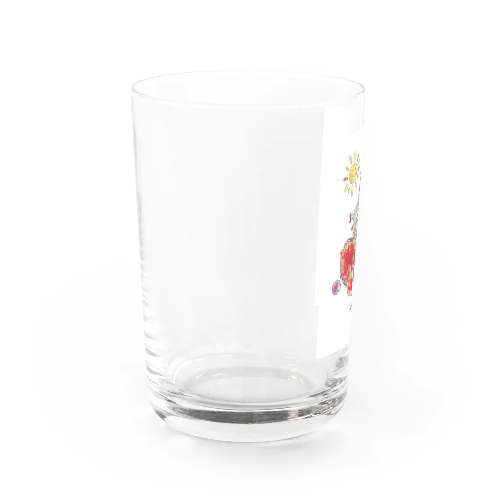 SararanranのバラエティーキャンディーSANのオリジナルグッズ Water Glass :left