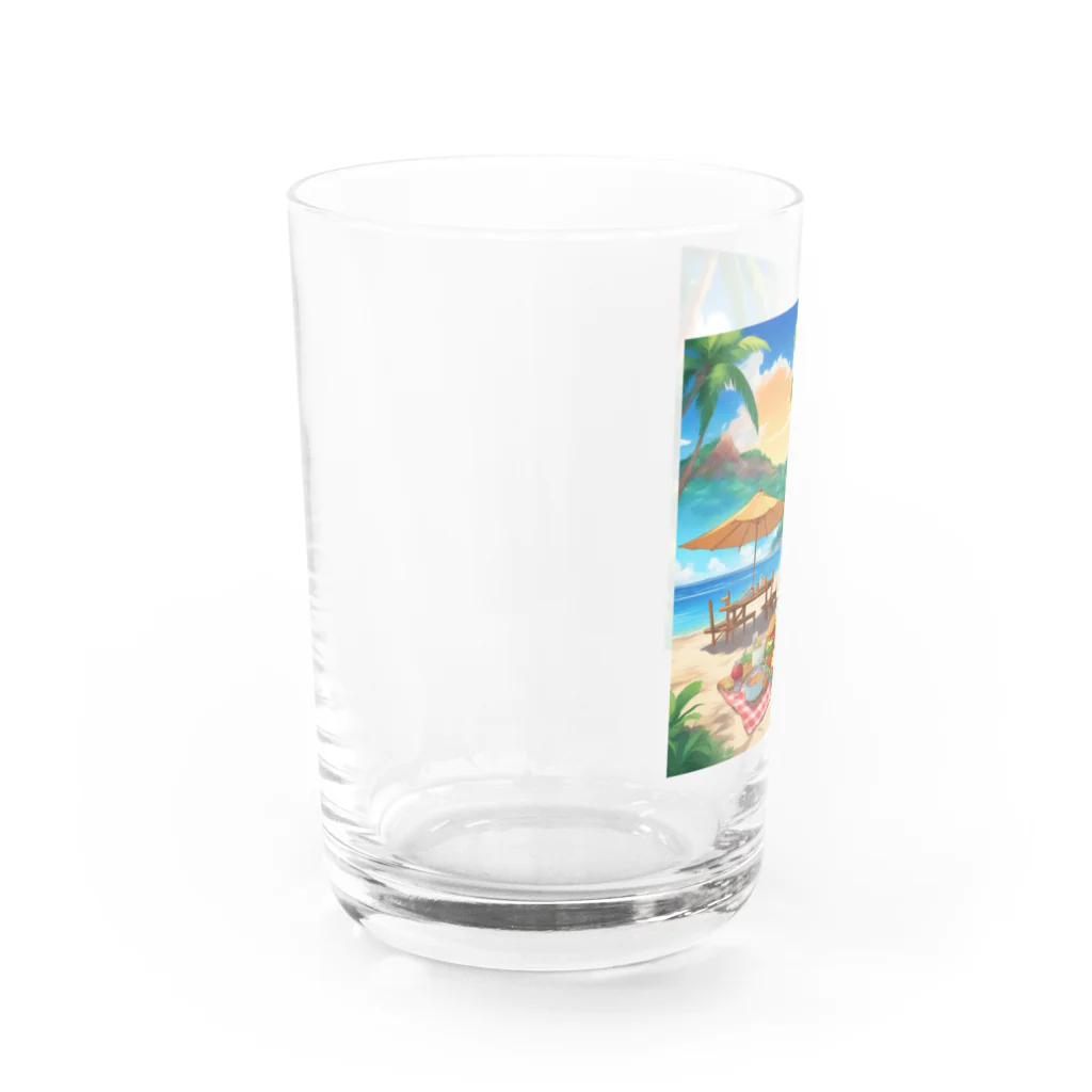 kaiminsapoの沖縄　ビーチパーティ Water Glass :left