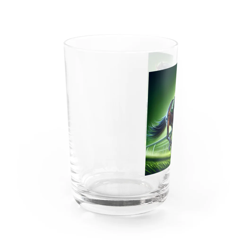 0415heartscryの漆黒の競走馬 Water Glass :left