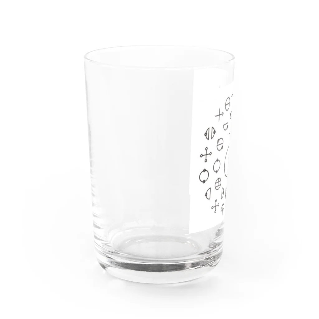 nomisukechikaのカタカムナグッズ Water Glass :left