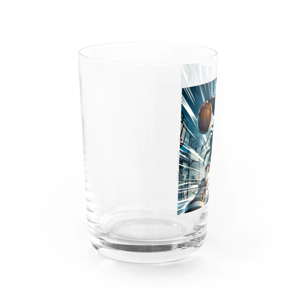 ゴト師の颯太　バスケットボール部 Water Glass :left