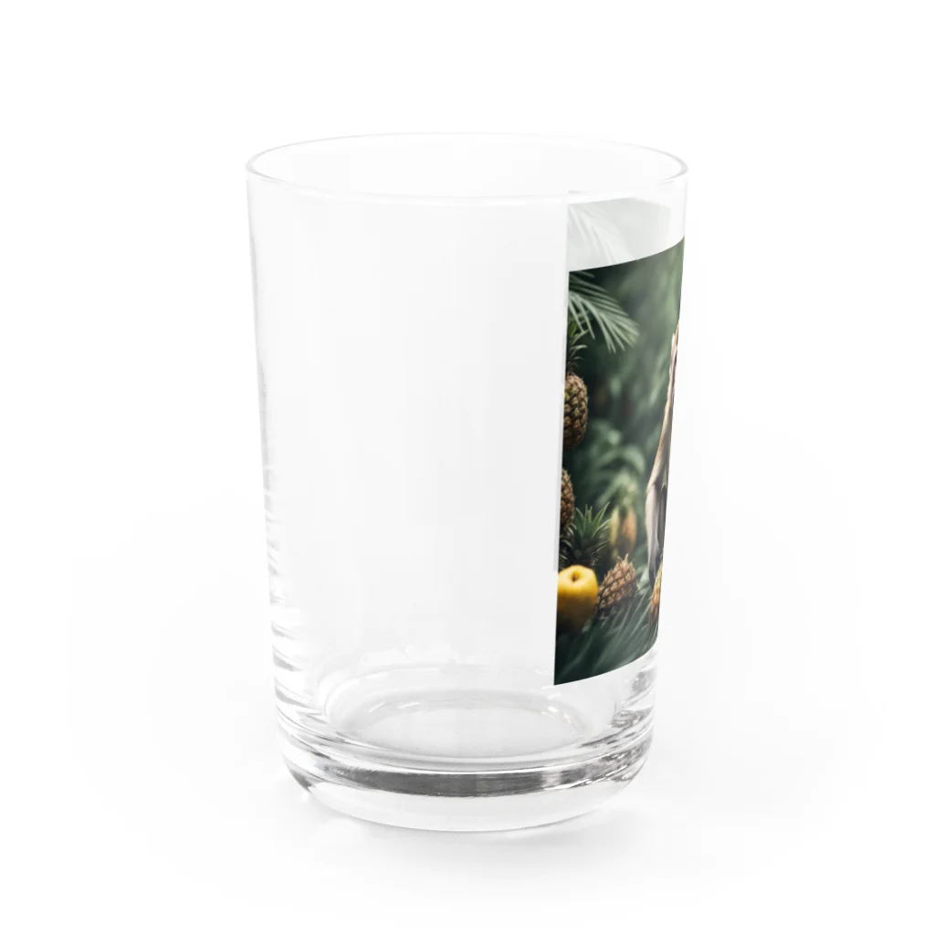 ZORATHのパイナップル　サル Water Glass :left