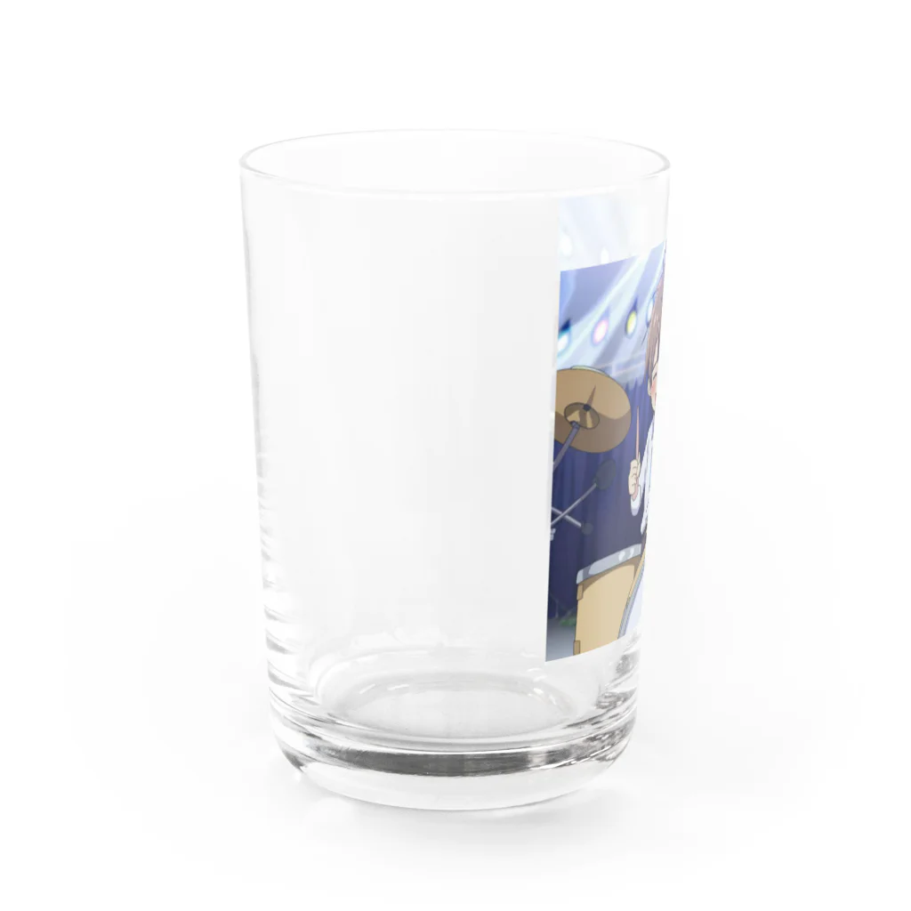 なお（ｻﾗﾘｰﾏﾝ）＠AI使って情報発信中のドラマー＠サラリーマン Water Glass :left