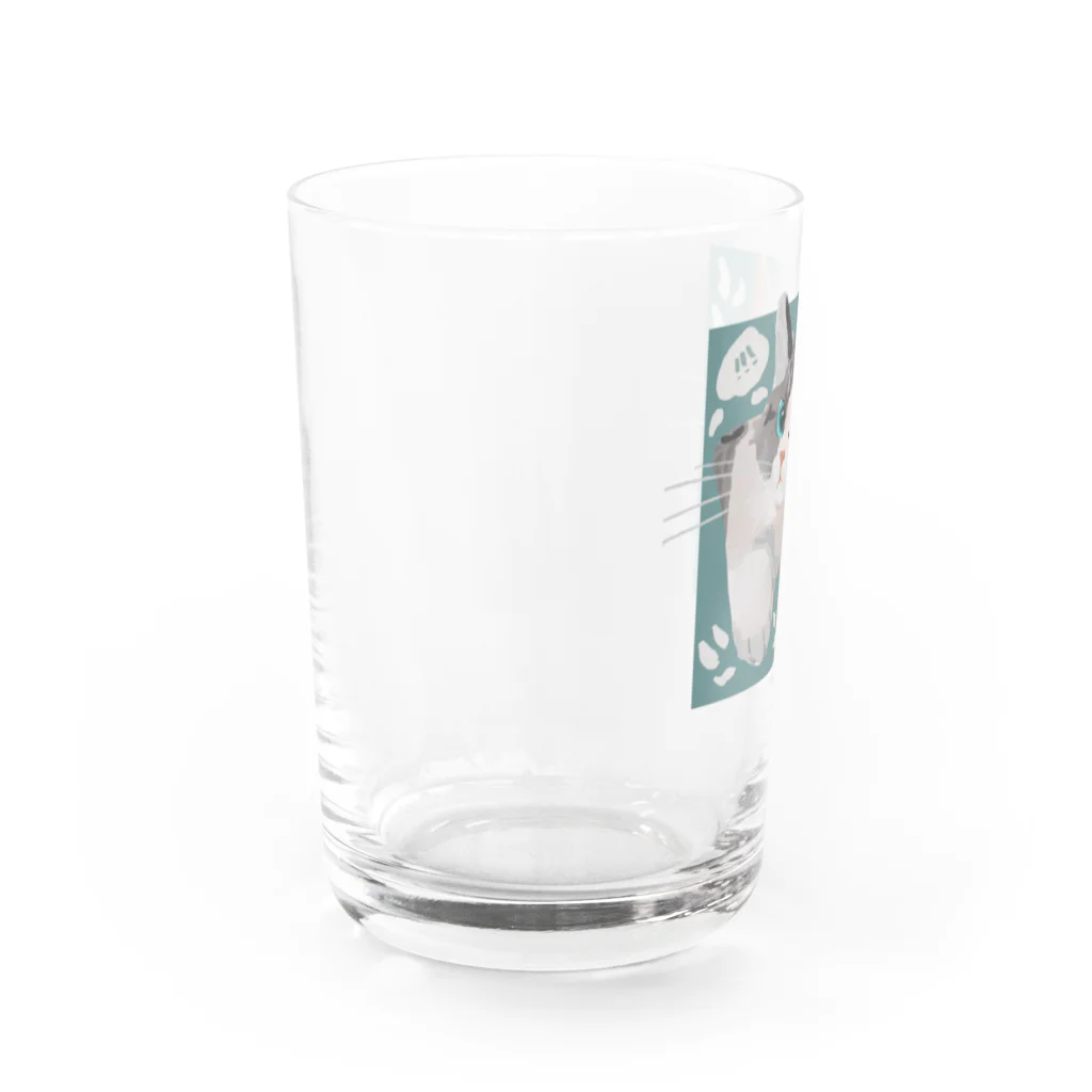 さくりのおやすみショップのキラキラ Water Glass :left